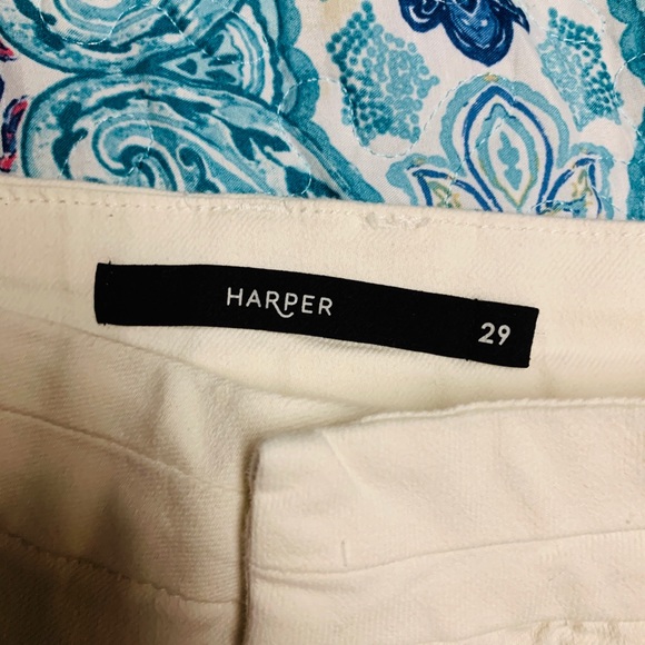 White Harper Shorts - Picture 2 of 3